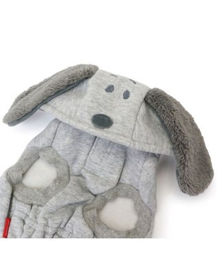PET PARADISE スヌーピー ワントーン パーカー 《グレー》 中型犬 大型犬 グレー