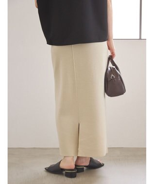 AMERICAN HOLIC ミラノリブニットタイトスカート Ivory