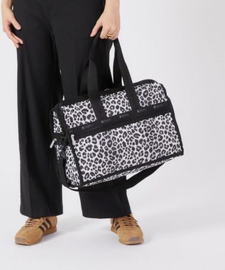 LeSportsac DELUXE MED WEEKENDER/ニュートラルレオパード ニュートラルレオパード