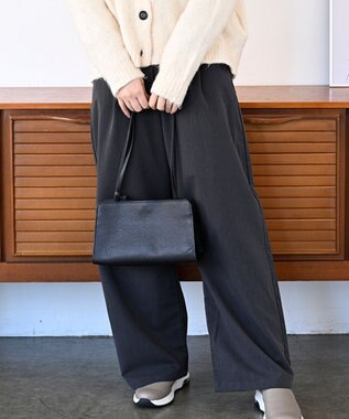 MORROW by thank 【石岡真実コラボ】NOAH ショルダーバッグ ブラック