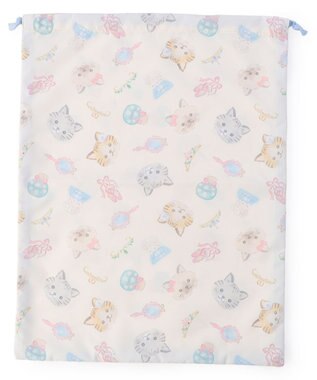 Chacott Cat巾着L オフホワイト