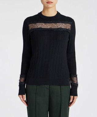 Paul Smith シースルーレース ニット