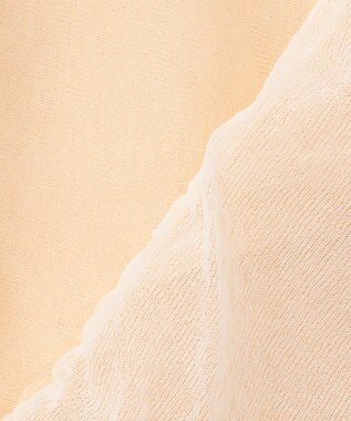 BEIGE， TOPAZ / バルーン シアーニット Peach