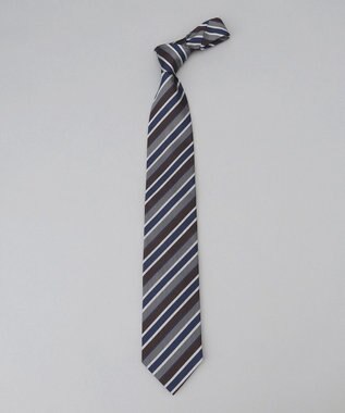 GOTAIRIKU 【Fermo Fossati】レジメンタル ネクタイ ネイビー系1