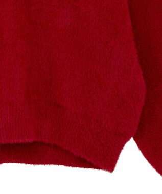 AMERICAN HOLIC 【PIZZA PLANET】衿付きニットプルオーバー Red