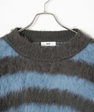 WEGO ファータッチボーダーショートプルオーバー サックス