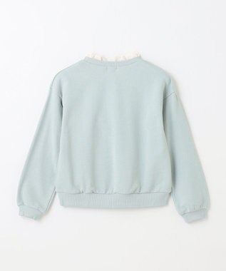 ANY KIDS フォトネコ 裏毛 トレーナー ミント