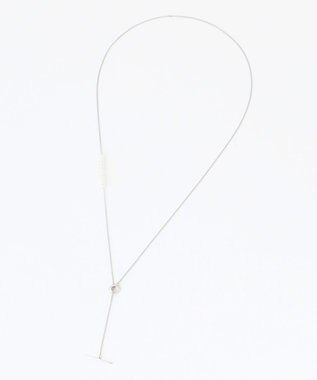 パールラリエットネックレス