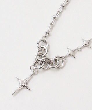 WEGO Lデザインチェーンモチーフネックレス 柄1