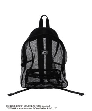 Green Parks ■ＬＯＶＥ　ＢＯＡＴ　メッシュリュック Black