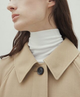 BEIGE， MOLUCCELLA / オーバーサイズステンカラーコート Beige