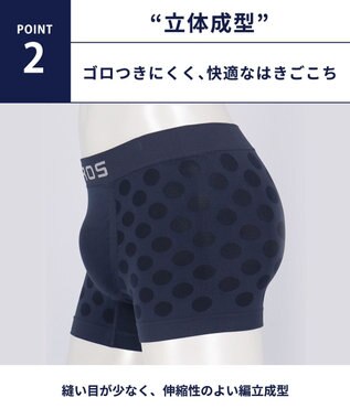 WACOAL MEN ボクサーパンツ 【EVERYDAY BOXER】 吸汗速乾 立体成型 前閉じ 下着 メンズ GT3490 /ブロス バイ ワコールメン ラズベリー