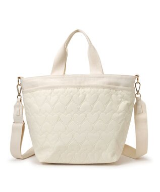 LeSportsac BUCKET TOTE/エクリュハートデボス エクリュハートデボス