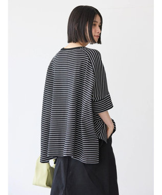 AMERICAN HOLIC 接触冷感ポンチョシルエットポンチプルオーバー Border