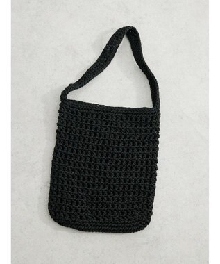 Green Parks ・ＱＵＯＮ　ハンドメイドメッシュワンショルダー Black