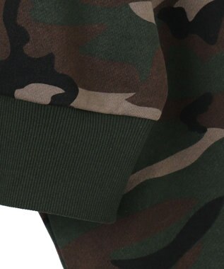 WEGO ロゴZIPショートパーカー 柄1