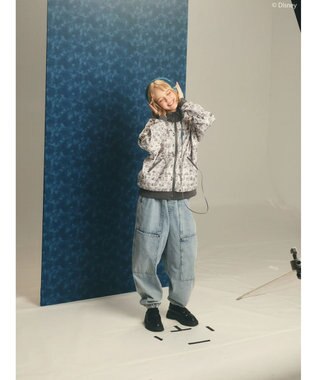 AMERICAN HOLIC Disney/総柄トラックジャケット Charcoal Gray