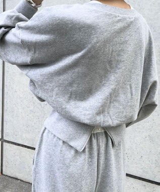 Green Parks バックＺＩＰスウェット Gray