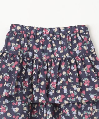 ANY KIDS 【チェリーベリーシリーズ】フルーツ フリル キュロット ネイビー系