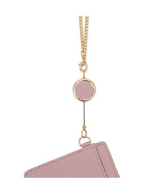 LANVIN en Bleu メラニー リール付きパスケース ピンク