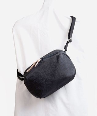 NIZYU KANO FUKUI SIWA ナイロンボディバッグ Sサイズ ダークグレー