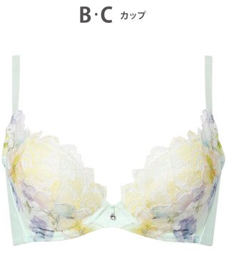 WACOAL ブラジャー 【ハグするブラ】 体温を感知してカラダになじむ 谷間メイク 脇高設計 レディース BXB478 /ワコール メロン