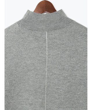 Te chichi バックスリットスタンドネックプルオーバー シルバー