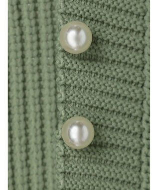 Green Parks ・ＥＬＥＮＣＡＲＥ　ＤＵＥ　パールツキトッパーカーデ Light Khaki