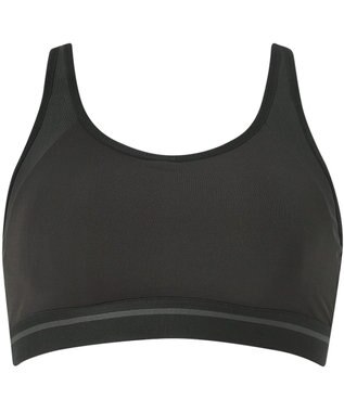 Wing ジュニア ノンワイヤーブラ 運動時のユレを軽減 【STEP3~AFTER STEP 成長期のバストに】 中学生 高校生 ブラジャー ブラ RB2533 ウイング／ワコール ブラック