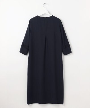 J.PRESS LADIES 【洗える】RELAXIONツイル ワンピース ネイビー系