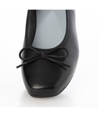 ing <ing>リラックスバレエシューズ ブラック