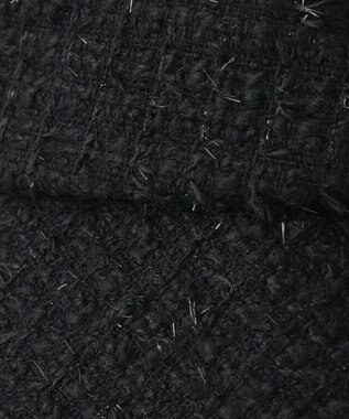 TOCCA 【UV90%以上カット・洗える・サイズ調整可】TWEED BUCKET HAT バケットハット ブラック系