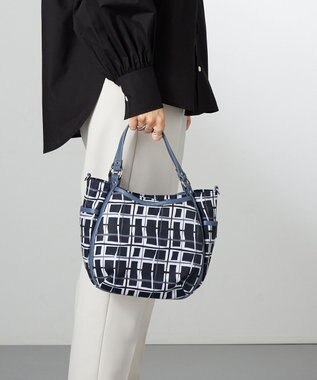 Y'SACCS ドローイングチェック2WAYミニトート