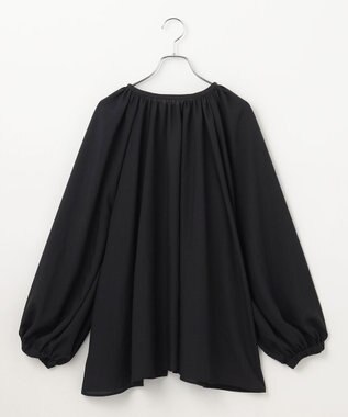 #Newans 2WAYシアーボレロブラウス ブラック
