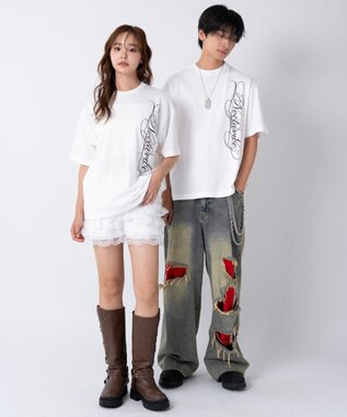 WEGO 【ユニセックス着用ITEM/XSSMLXLサイズ展開】アソートグラフィックBIG　T（SS）-2 柄62