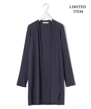 ICB L 【WEB限定・接触冷感・洗える】PINION ロングカーディガン ブルーグレー系