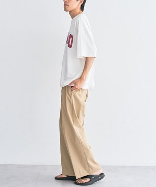 CRAFT STANDARD BOUTIQUE カレッジロゴグラフィックＴシャツ Off White