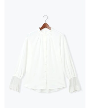 Te chichi 【セレモニーアイテム】レースカフスブラウス オフホワイト