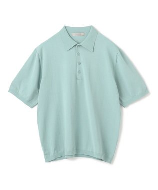 UNFILO MENS スゴ機能美 ニット ポロシャツ【ギフトにもおすすめ】 スモーキーグリーン