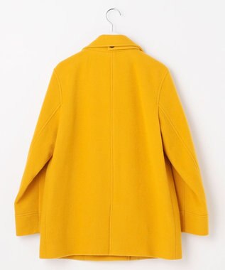 J.PRESS LADIES 【WEB限定カラーあり】Jackal ソフトメルトン Pコート 【WEB限定】イエロー系