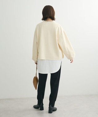 Green Parks ・ＳＵＧＡＲ　ＳＰＯＯＮ　スエードポンチプルオーバ Ivory