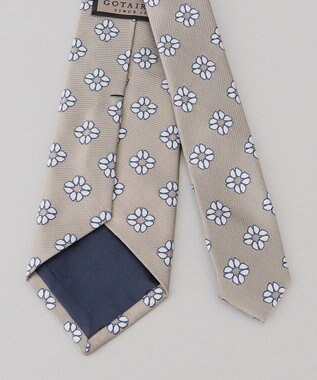 GOTAIRIKU 【日本製】ネクタイ_小紋柄 ベージュ系8