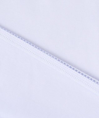 J.PRESS LADIES 【洗える】スムースジャージー レース カットソー ライトサックス系