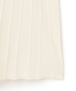 BEIGE， 【WEB限定】 MONSTERA / ニットスカート Ecru
