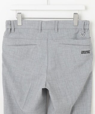 23区GOLF 【MEN】ウールライク　ワンタックテーパードパンツ ライトグレー系