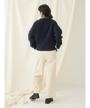 CRAFT STANDARD BOUTIQUE ブークレニットプルオーバー Navy