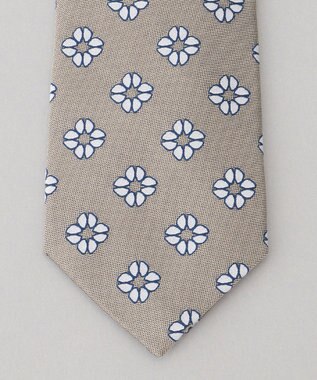 GOTAIRIKU 【日本製】ネクタイ_小紋柄 ベージュ系8