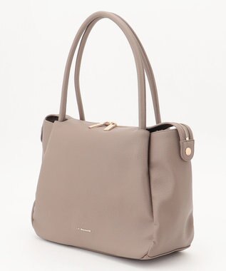 LA BAGAGERIE ブリッジトートバッグ Mサイズ グレージュ