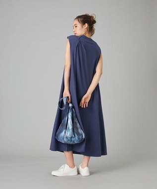 Chacott Chacott BALANCE EasyCare+ツイストワンピース ネイビー