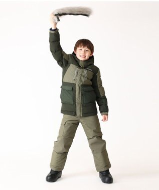 Columbia Columbia/ 【KIDS】マーカムピークフュージョンIIパーカー /コロンビア Greenscape、 Stone Green